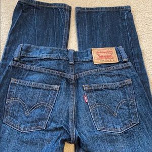 Levi’s 514 26 x 26 size 12 Dark Wash